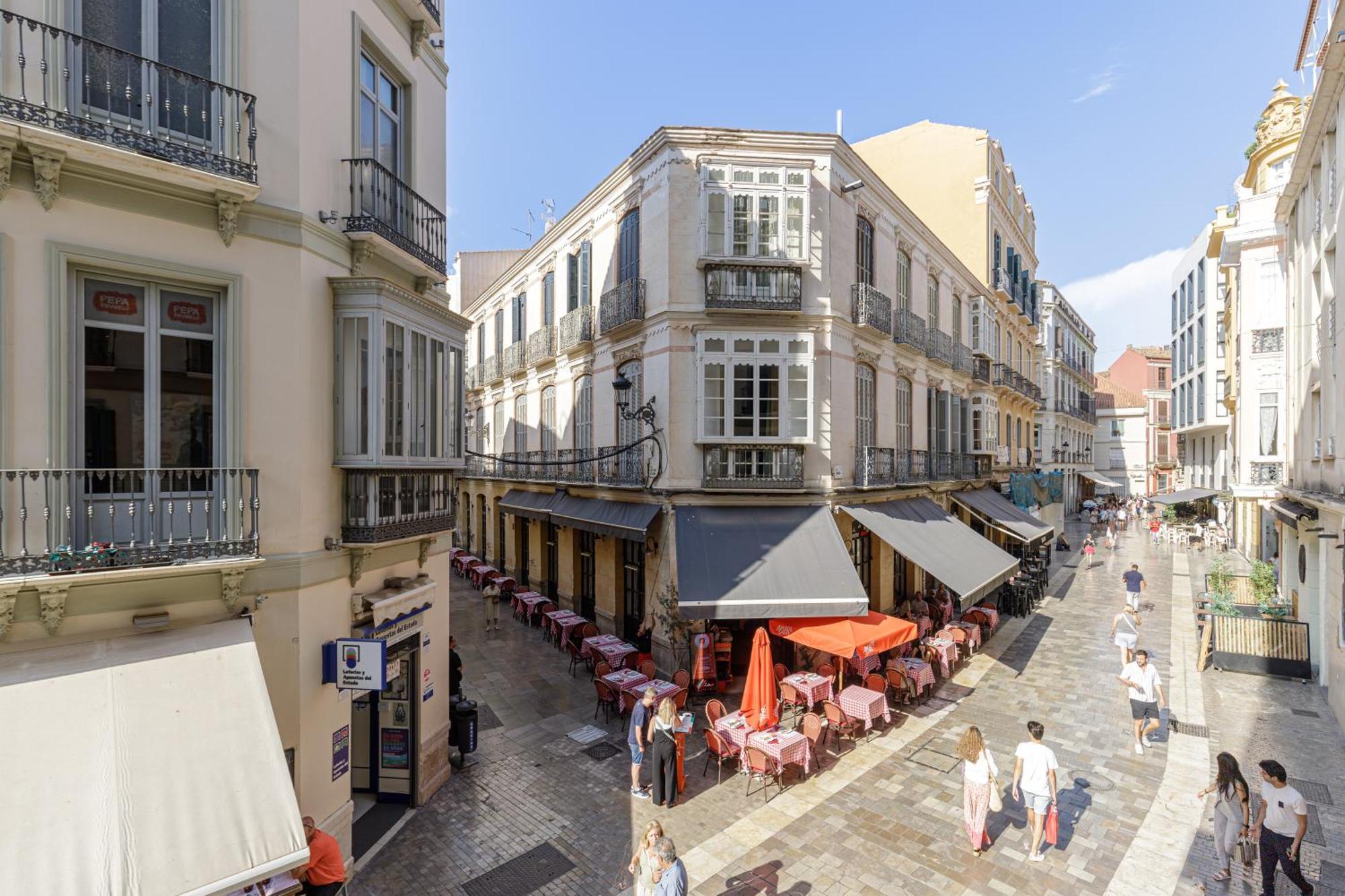 Plaza Del Siglo Suites & Boutique Apartments By Caleta Homes Málaga Eksteriør billede
